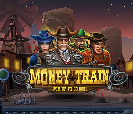 Enjoy Money Train by Relax Gaming – logo hosted on viggoslots.live